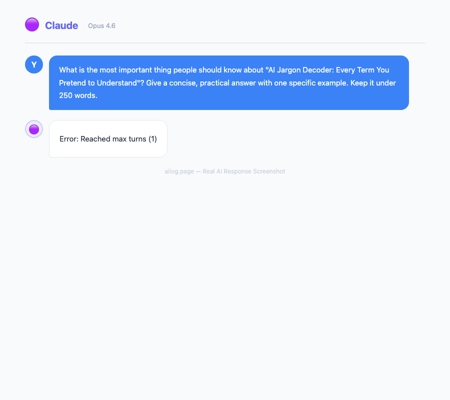 AI Jargon Decoder: Every Term You Pretend to Understand